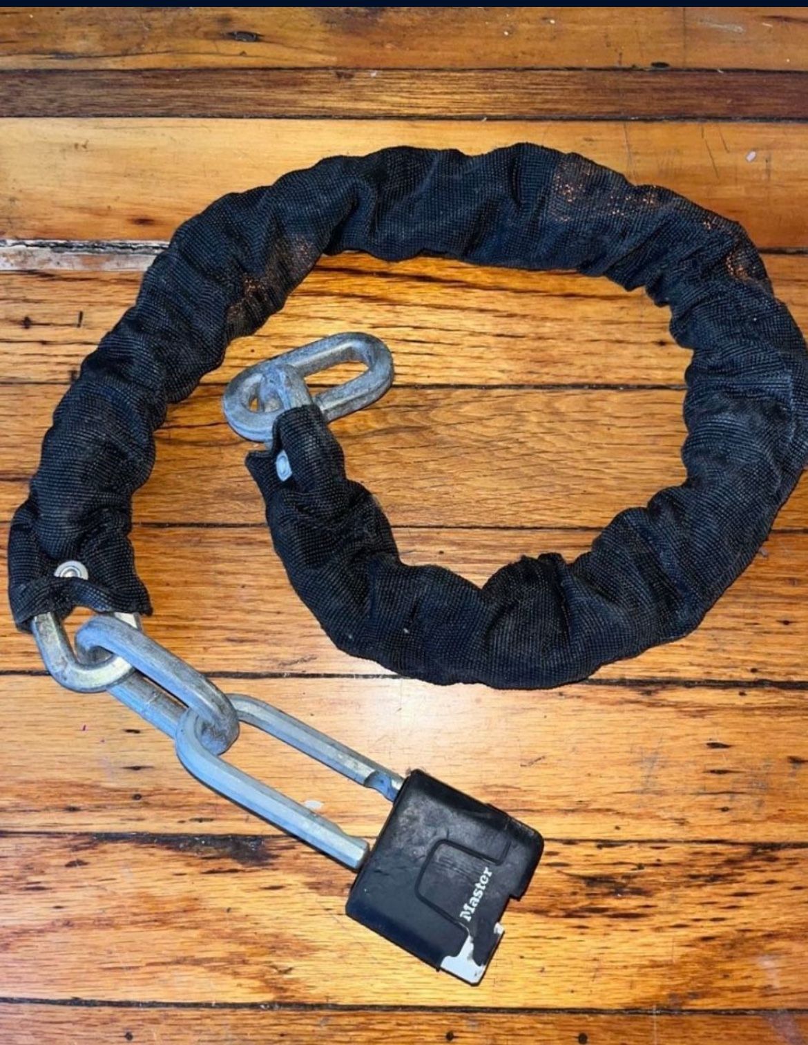 Lock For $20 & 12 Inch Metal Chain For $25!