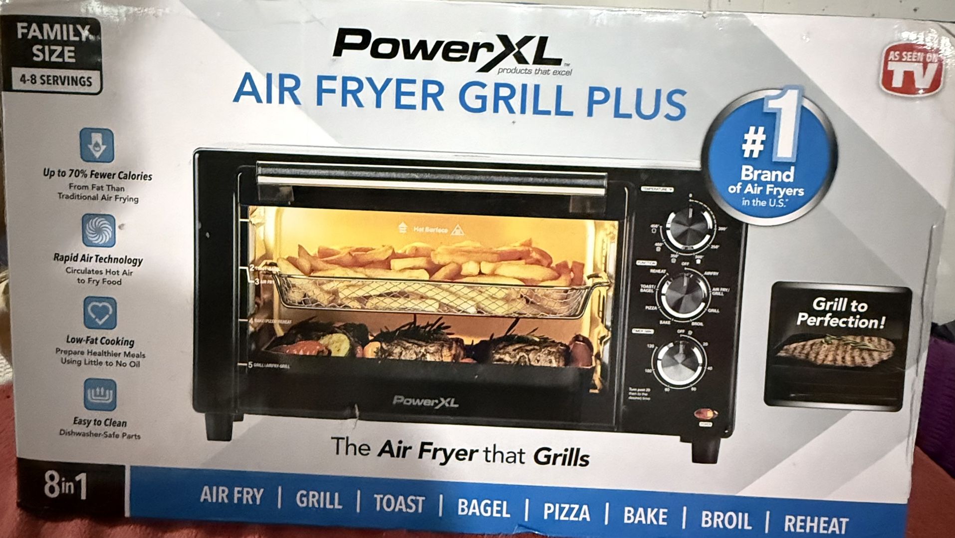 Power XL Air Fryer Grill Plus