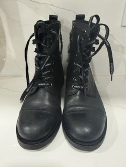 Armani Exchange Combat boots