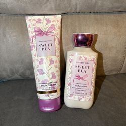 Bath And Body Works Sweet Pea Body Lotion Or Body Cream $10 EACH