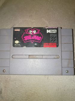 Joe and Mac snes
