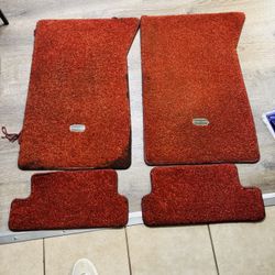 Honda Prelude TypeS Jdm Red Floor Mats