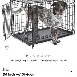 Dog Cage/Crate And Cover 
