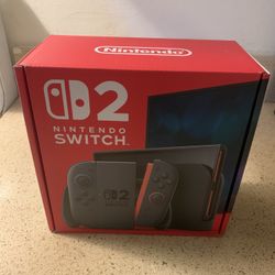 Nintendo Switch 2 New With Receipt!