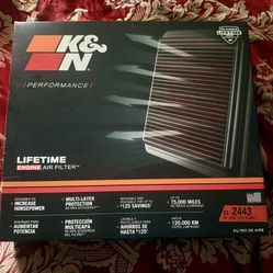 K&N Engine Air Filter 2443