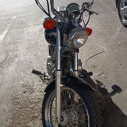 Motorcycle Honda rebel 