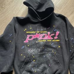 Pink Spider Hoodie