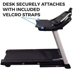 Treadmill Desk Attachment | Laptop/Tablet/iPad/Book Holder and Stand on Treadmill | Workstation Fits Most Treadmills; Retails For $70