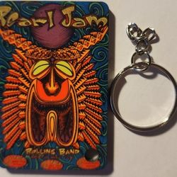 Pearl Jam Concert Keychain 