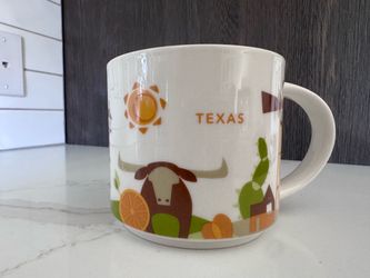 Starbucks Texas You Are Here Mug