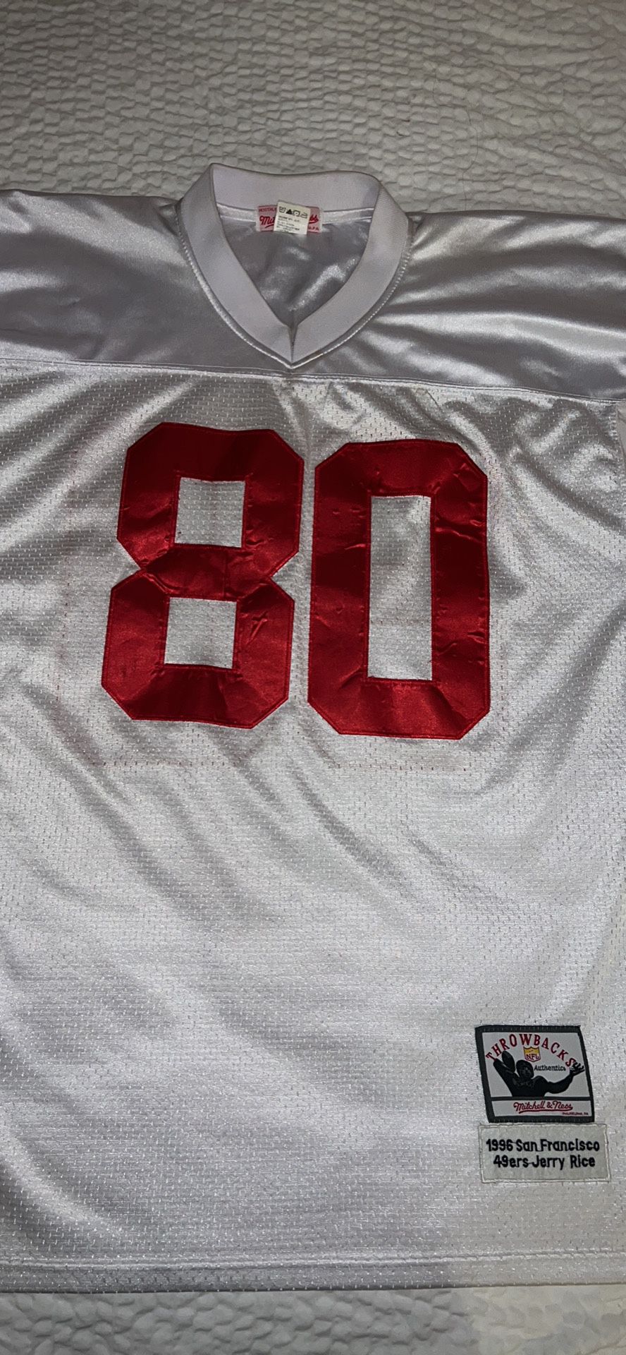 1996 Throwback San Francisco 49ers Jersey