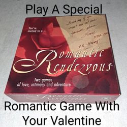 Romantic Rendezvous Board Game In Excellent New Condition (Is Complete Nothing Missing) Makes A Terrific Gift For Your Valentine