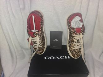 COACH SHOES  - LEOPARD PRINT SIZE 7