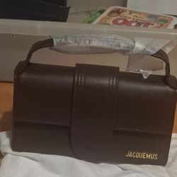 Jacquemus leather tote bag 