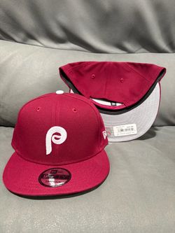 MLB New Era Philadelphia Phillies Maroon Classic 9fifty SnapBack Hats