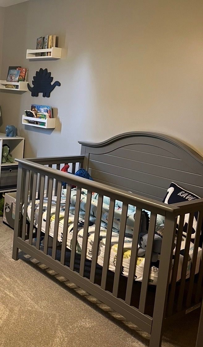 Crib Coverts to toddler bed