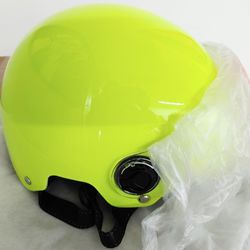 Neon Yellow Safety Helmet for Bicycles, Scooter Riders Or Special Events