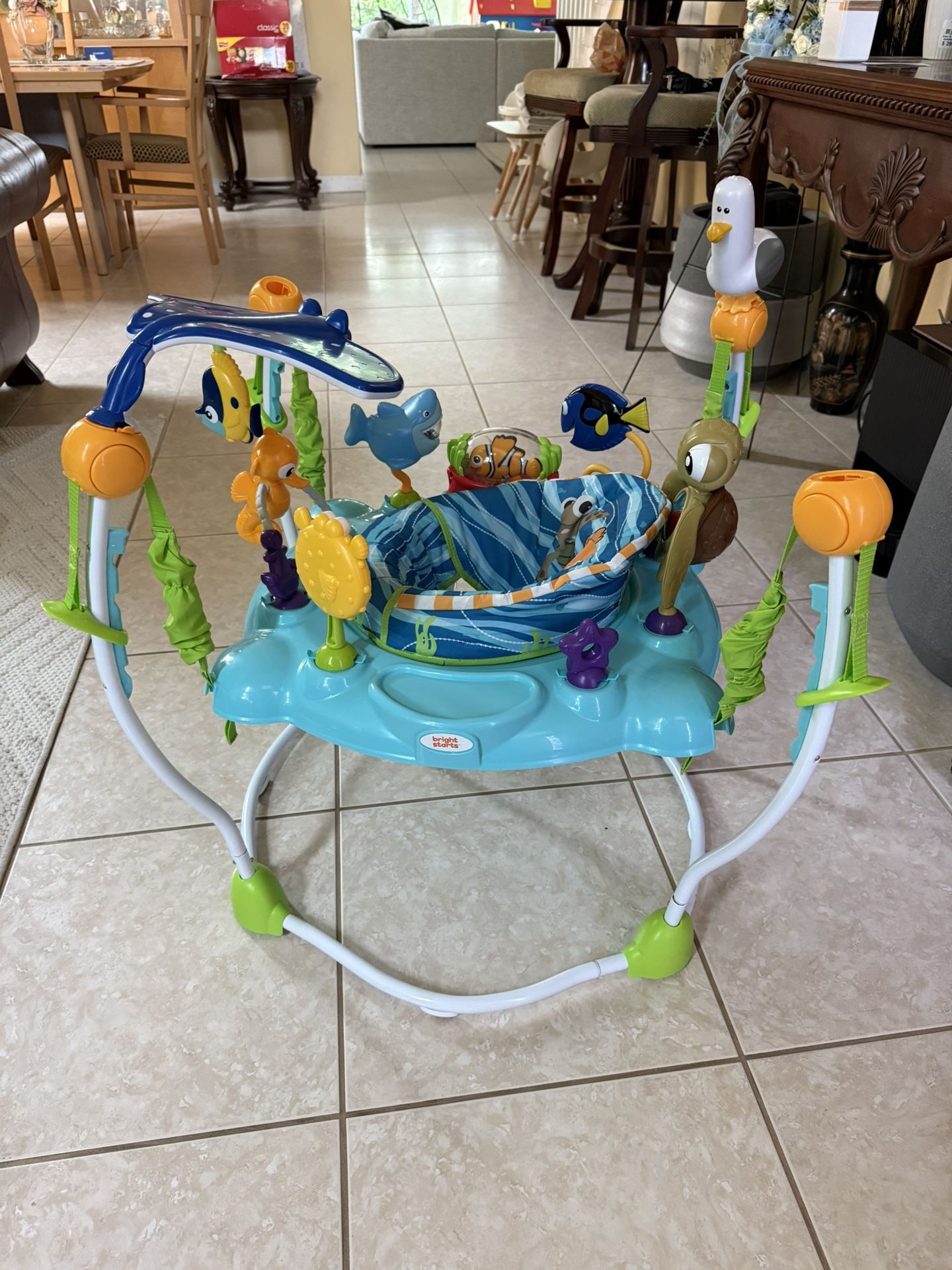Disney Baby Finding Nemo Sea Of Activities Jumper