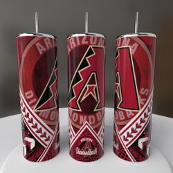 Arizona Diamondbacks Baseball Tumbler