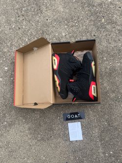JORDAN 6 INFRARED SZ 8.5 REPLACEMENT BOX