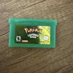Pokémon Leaf Green GBA (tested And Working)
