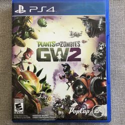 PS4 Plants Vs Zombies Game