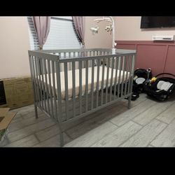 Crib With Mattress