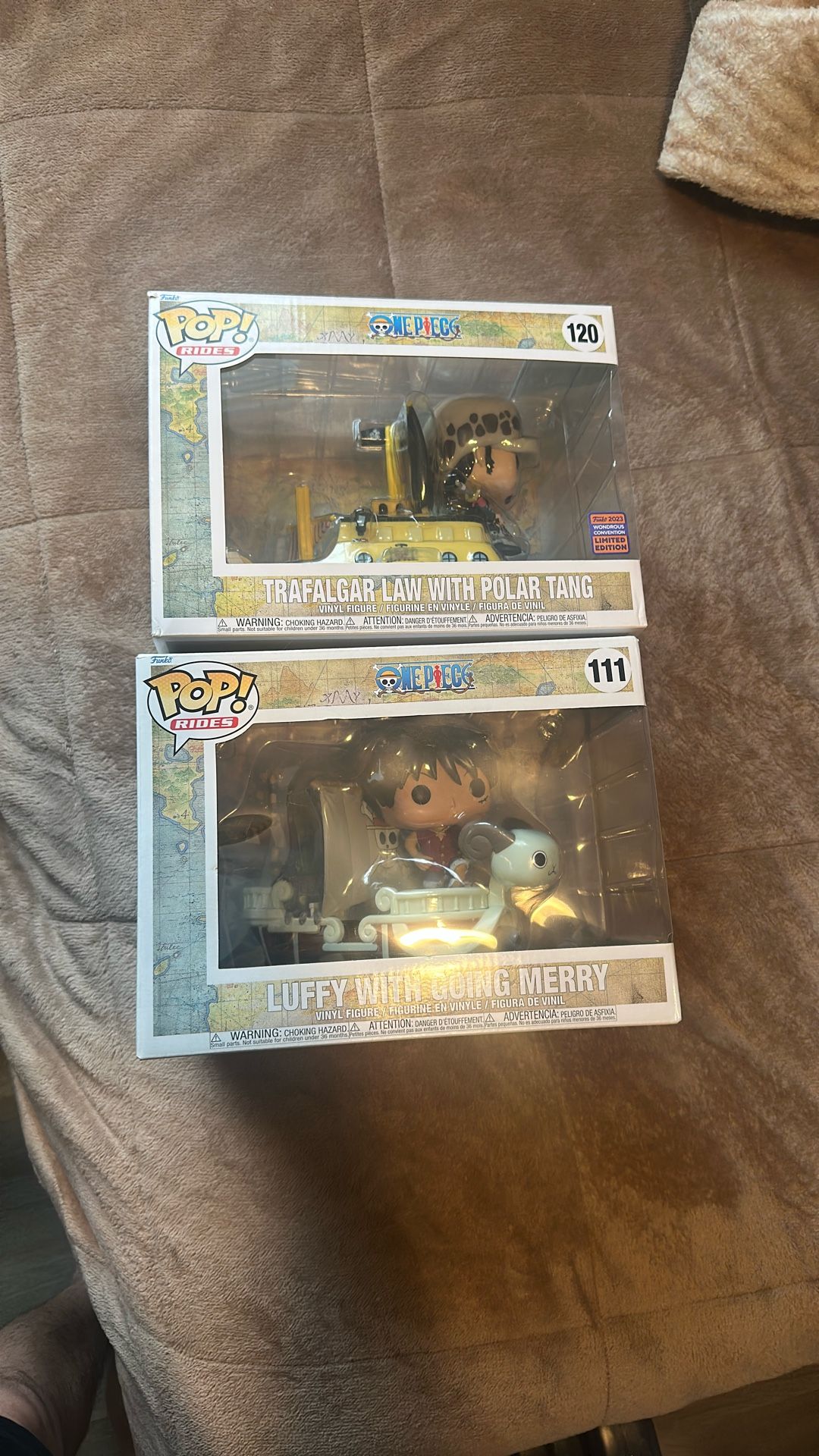 One Piece Pop Luffy And Law Ship