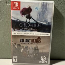 Child Of Light Ultimate Edition + Valiant Hearts: The Great War -Nintendo Switch