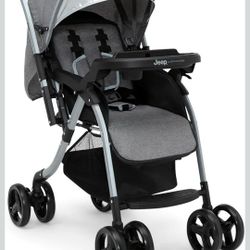Jeep Unlimited Reversible Handle Stroller, Grey Twee