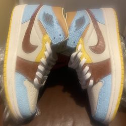 Jordan 1 Mid SE (Fearless Maison Chateau Rouge) 
