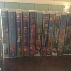 Disney VHS Tapes 