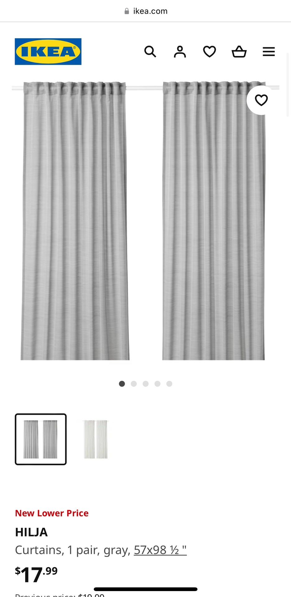 IKEA Curtains