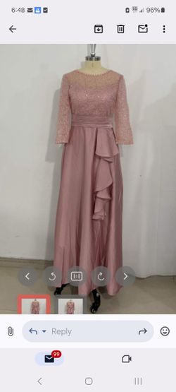 $150 Size 6 Dusty Rose (Beautiful)
