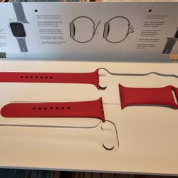 Apple Red Sport Band 45mm 