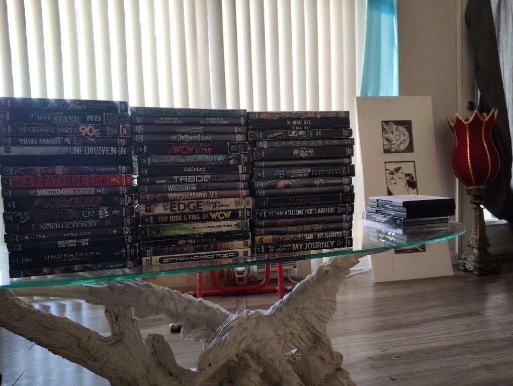 Wrestling DVDs Used Good Condition