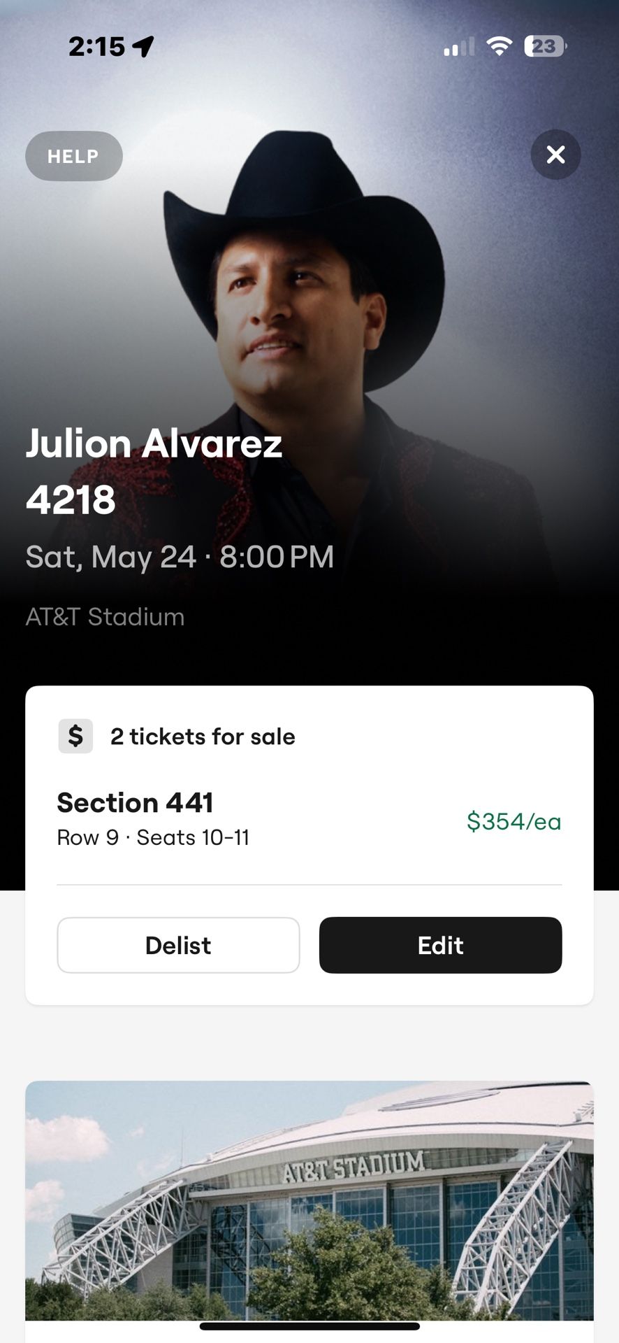 Julion Álvarez Tickets $450