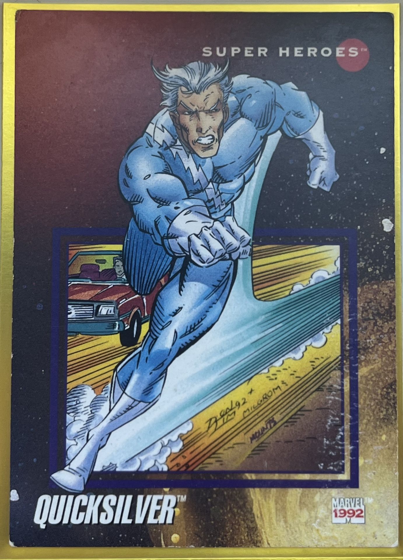 Quicksilver Trading Card 1992