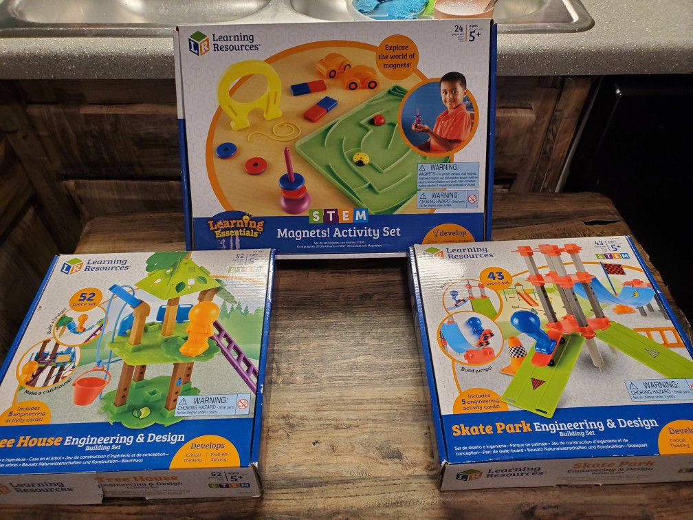 X3  Learning resources building sets