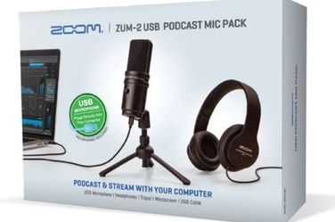 ZOOM ZUM 2 USB PODCSAT MIC PACK