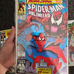 Spider-Man Unlimited #1 (1993) – 1st Appearance of Shriek! – Maximum Carnage Part 1 (NM)