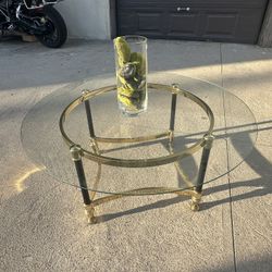 Vintage Coffee Table with Detachable Glass
