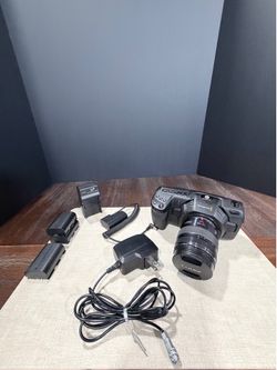 Blackmagic Pocket Cinema Camera 4K + Lumix 12-35mm f/2.8 — Like-new Condition Complete Kit