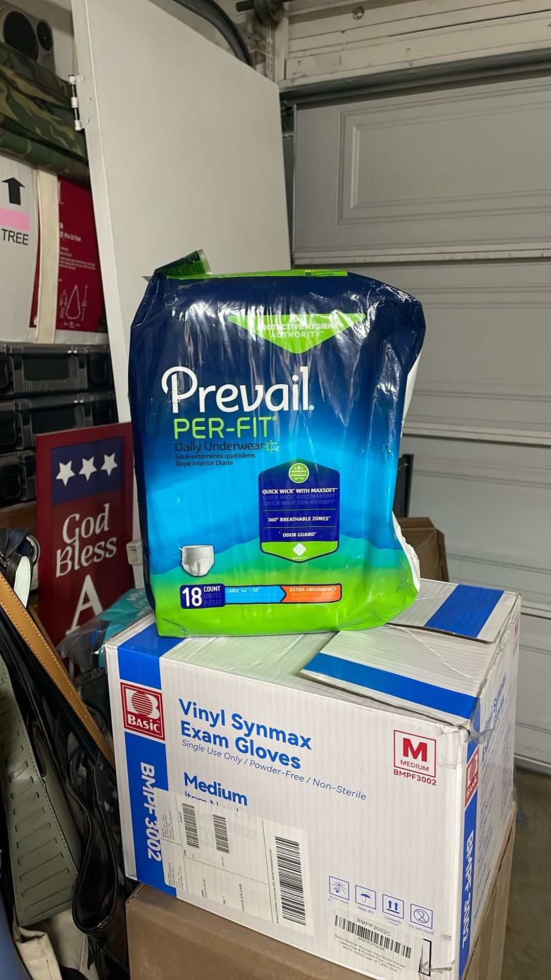 Prevail  Lg Pull Up Briefs / 18 Count