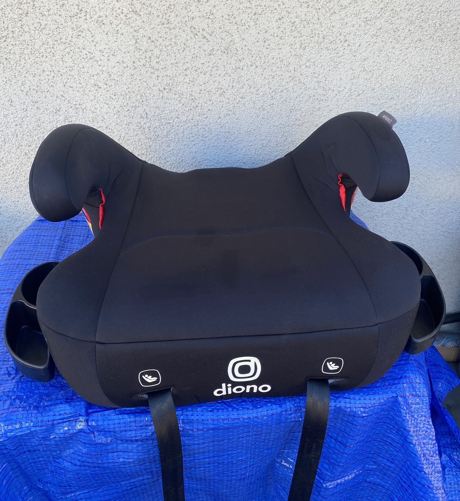 Diono Solana 2 Backless Booster Car Seat.