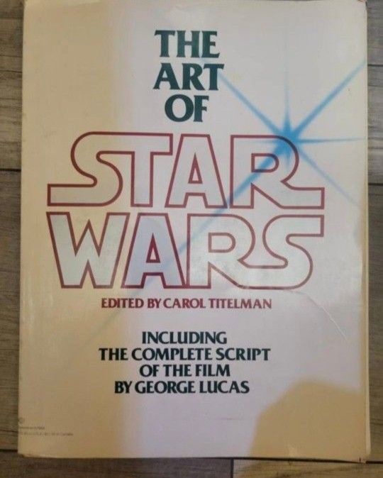 Vintage The Art of Star Wars Edited Carl Titelman Paperback Book RARE