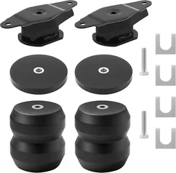 Upgraded FR350SDJ Rear Axle Helper Springs Kit
Super Duty 2WD 4WD, Compatible with Ford F-350 (2017-Present), Replace for Suspension OEM Rear Air Help