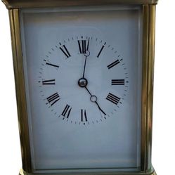Large Antique French Carriage Clock Fully Restored NEED GONE TODAY