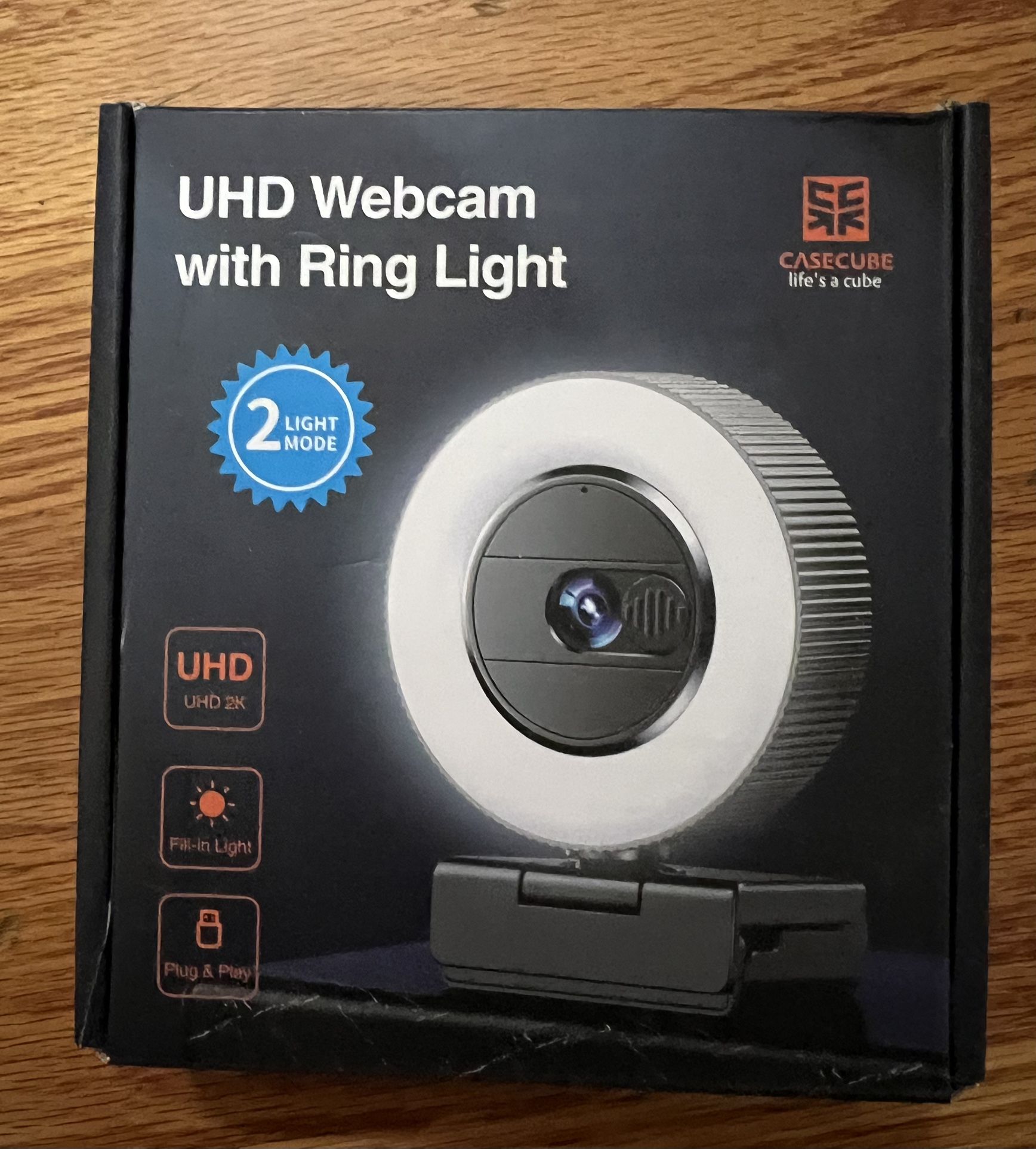 Webcam With Ring lights 