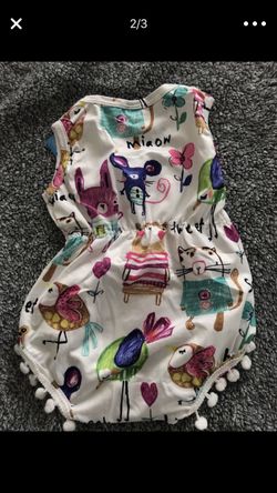 Baby girl onesie jumpsuit super cute new